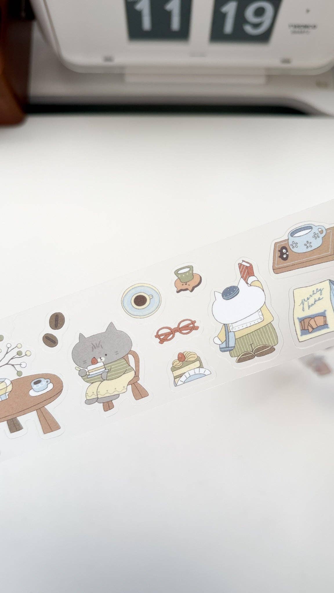 Kuboandlucy x Idiot Sandwich | A Cup of Journaling P.E.T Tape