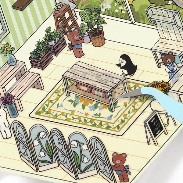 BGM 2.5D sticker set Florist