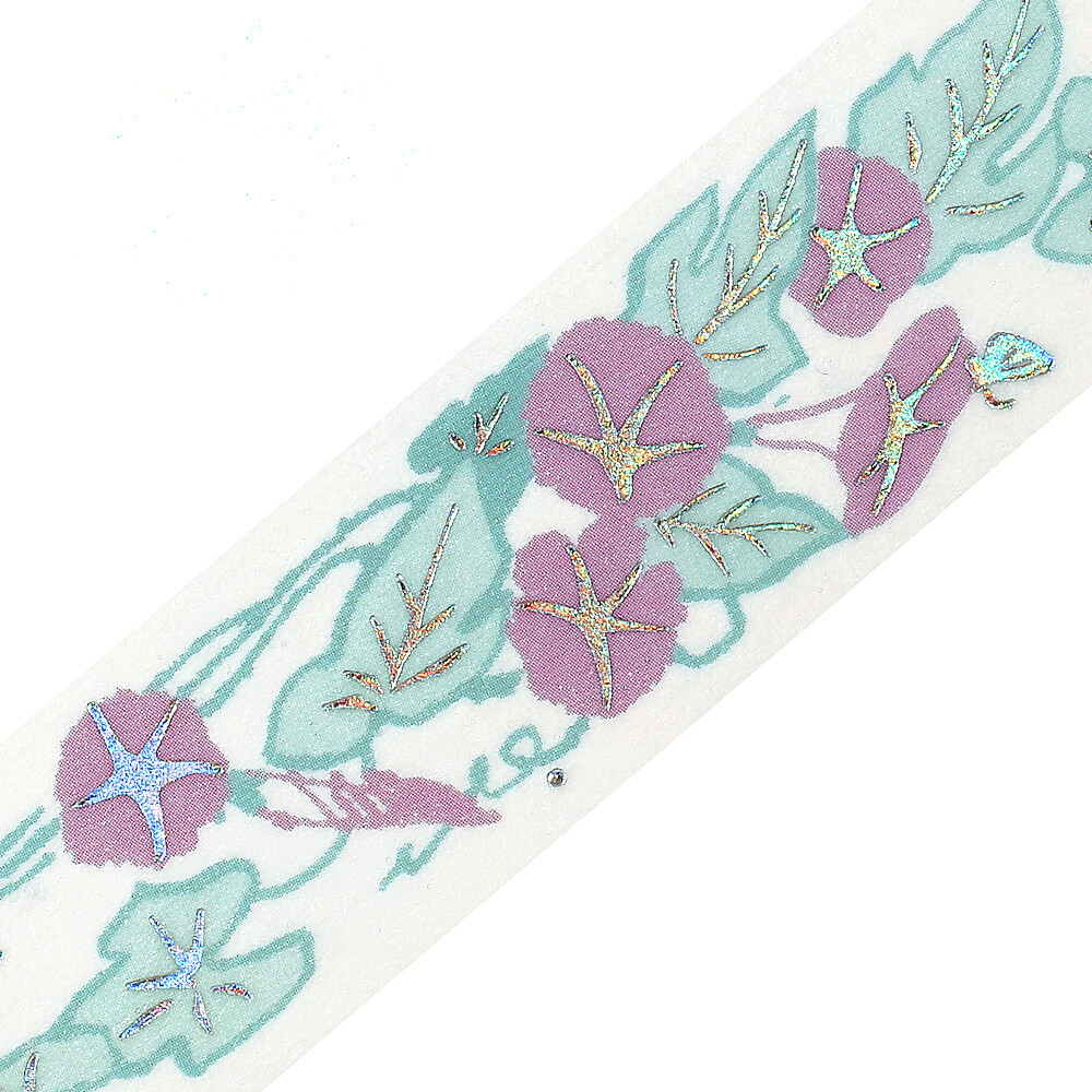 BGM Washi Tape Flowers and Leaves Petunia