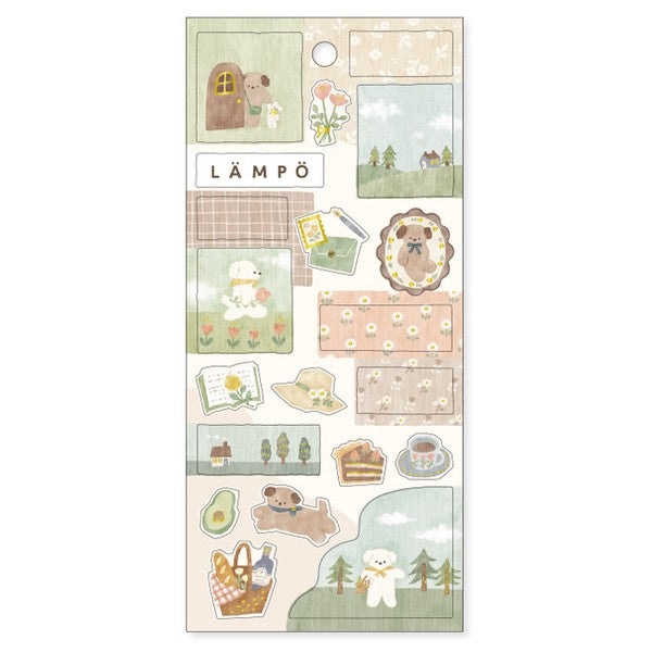 Mind Wave Sticker Sheet Lampo Afternoon Dog