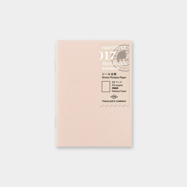Travelers Notebook Passport Sticker Insert 017