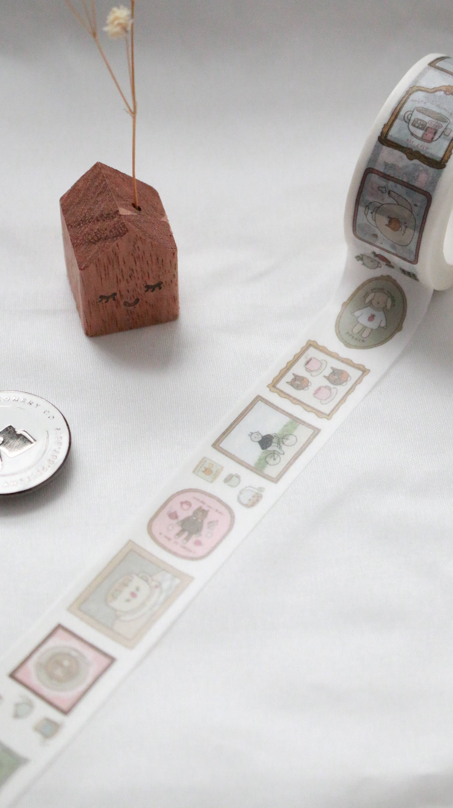 Kuboandlucy x Dana Ate Oatmeal. Saturday at the Cafe Washi tape