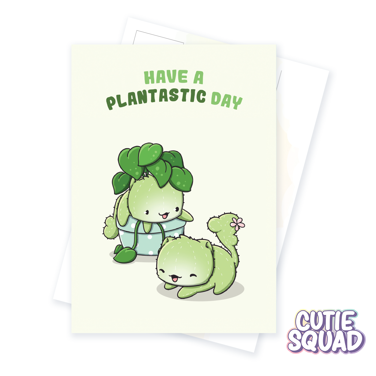 CutieSquad Postcard Plantastic Day