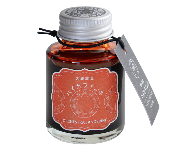 Teranishi Orchestra Tangerine Fountain Pen Ink