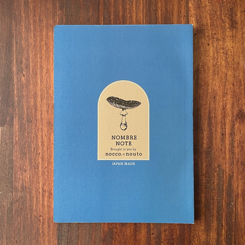 Nombe Note A5 Notebook Nouto Living With Mushrooms