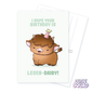 CutieSquad Postcard Legendairy Birthday