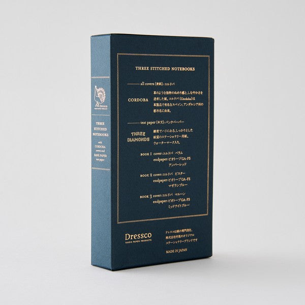 Dressco Three diamonds notebook set