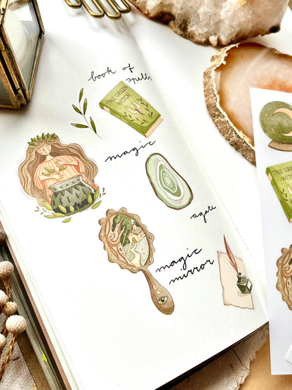 Nikki Dotti- Rubon stickersheet Magic