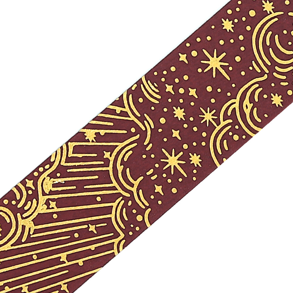 BGM Washi Tape Star Magic Red