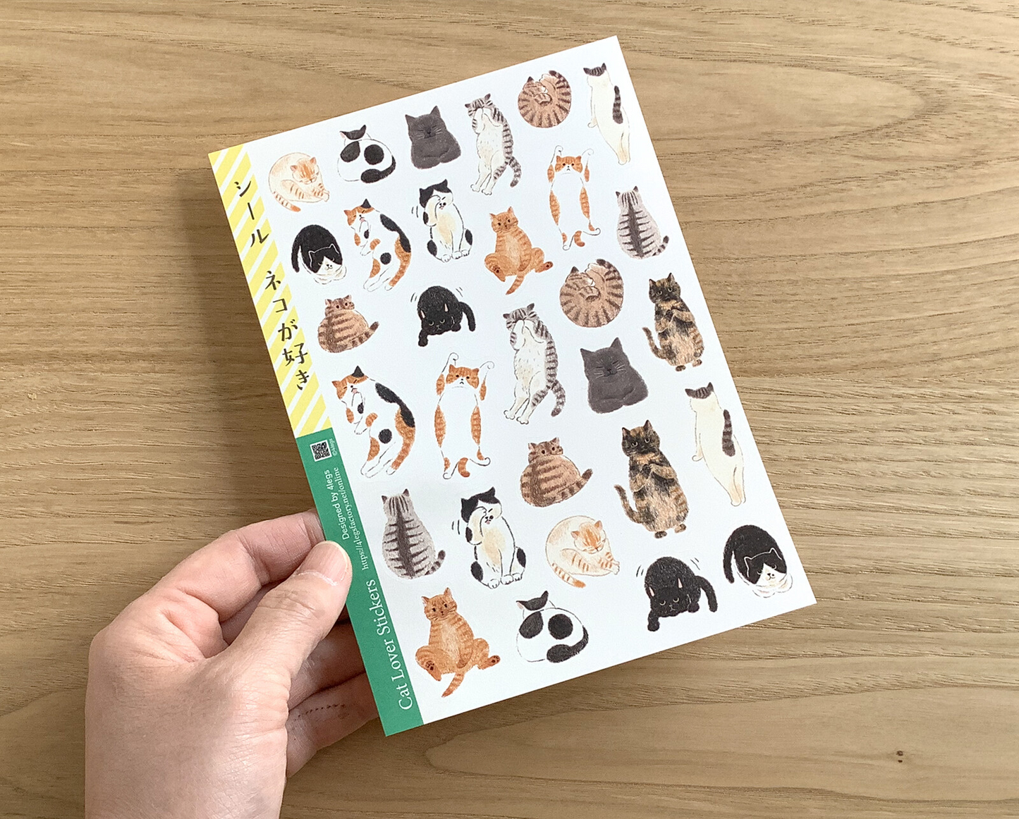 4 legs Sticker Sheet Cat Lover Stickers
