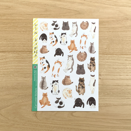 4 legs Sticker Sheet Cat Lover Stickers