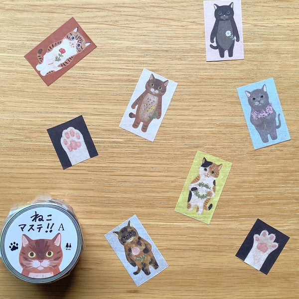 4 legs Washi tape Cat Type A