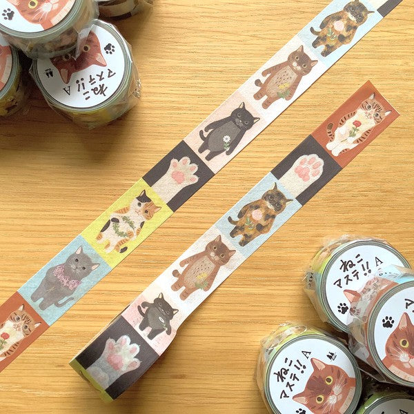 4 legs Washi tape Cat Type A