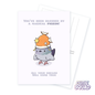 CutieSquad Postcard Blessed by Pigeon