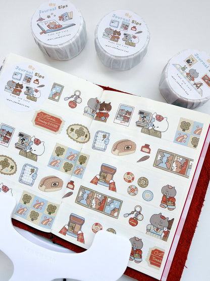 Kuboandlucy x Idiot Sandwich My Journal Sips V.2 (Polaroid) Washi Tape
