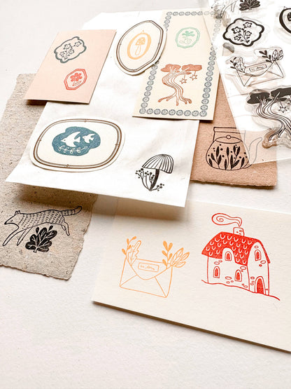 Nikki Dotti- Stamp Set - Cozy