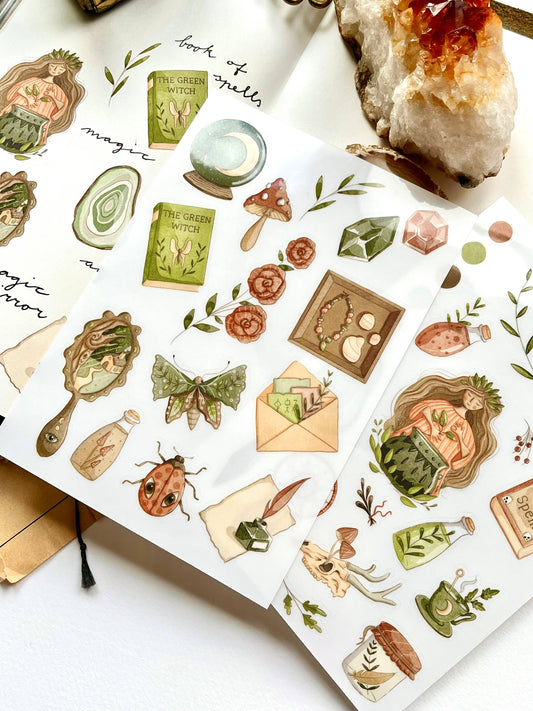 Nikki Dotti- Rubon stickersheet Magic