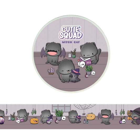 CutieSquad Washi Tape Witch Cat