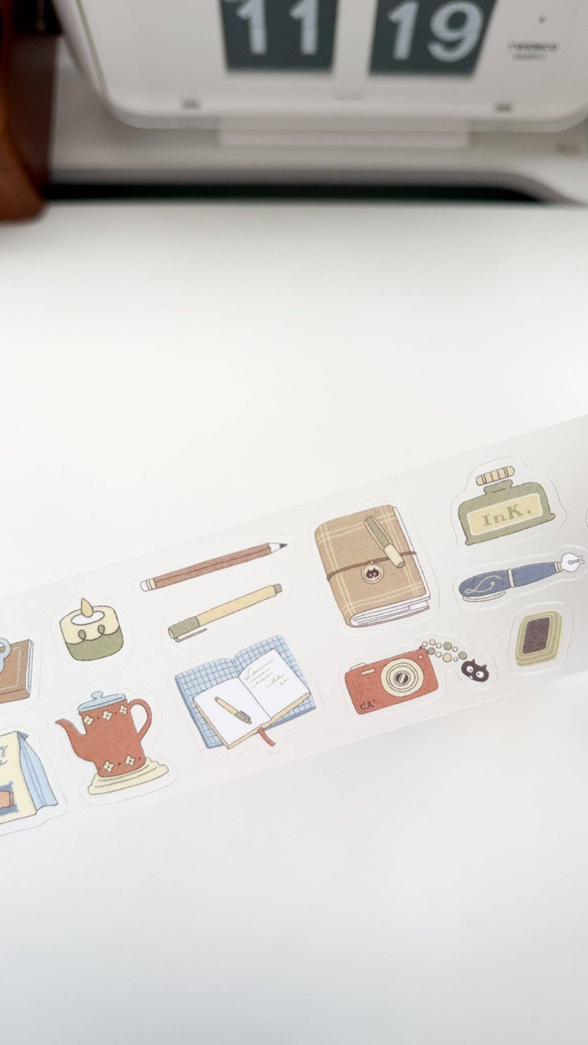 Kuboandlucy x Idiot Sandwich | A Cup of Journaling P.E.T Tape