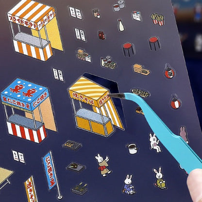 BGM 2.5D sticker set Festival