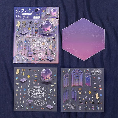 BGM 2.5D sticker set Magical Lair