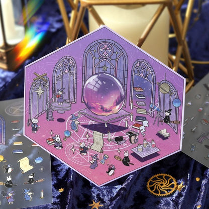 BGM 2.5D sticker set Magical Lair