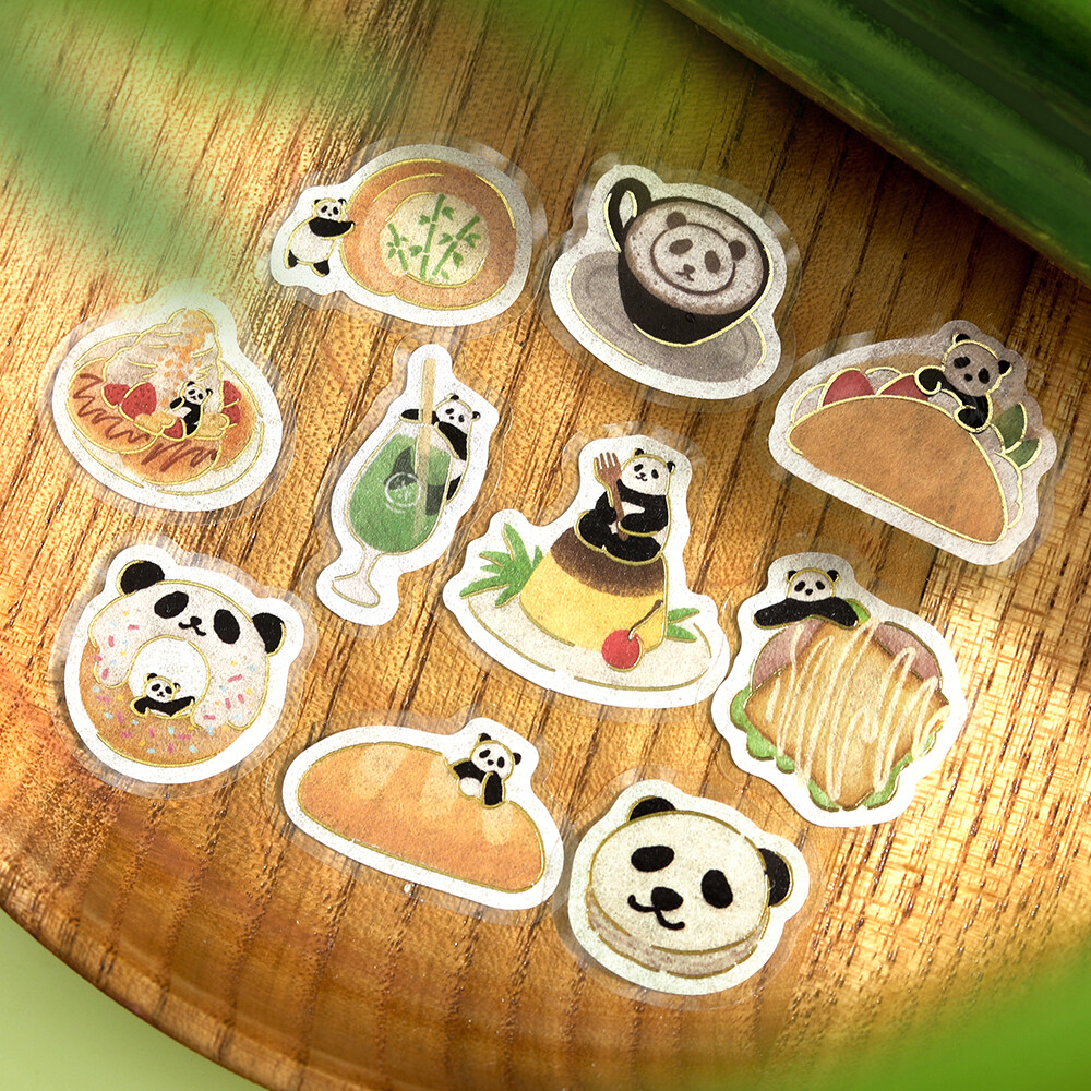 BGM Seal Flake Stickers Petit Story Panda Sweets