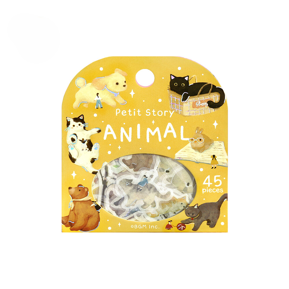BGM Seal Flake Stickers Petit Story Animal