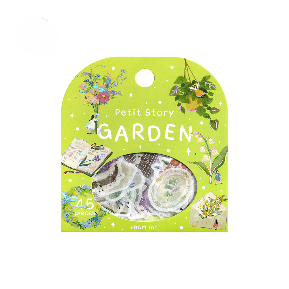 BGM Seal Flake Stickers Petit Story Garden