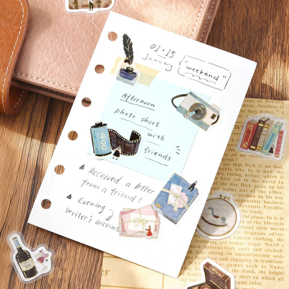 BGM Seal Flake Stickers Petit Story Hobby
