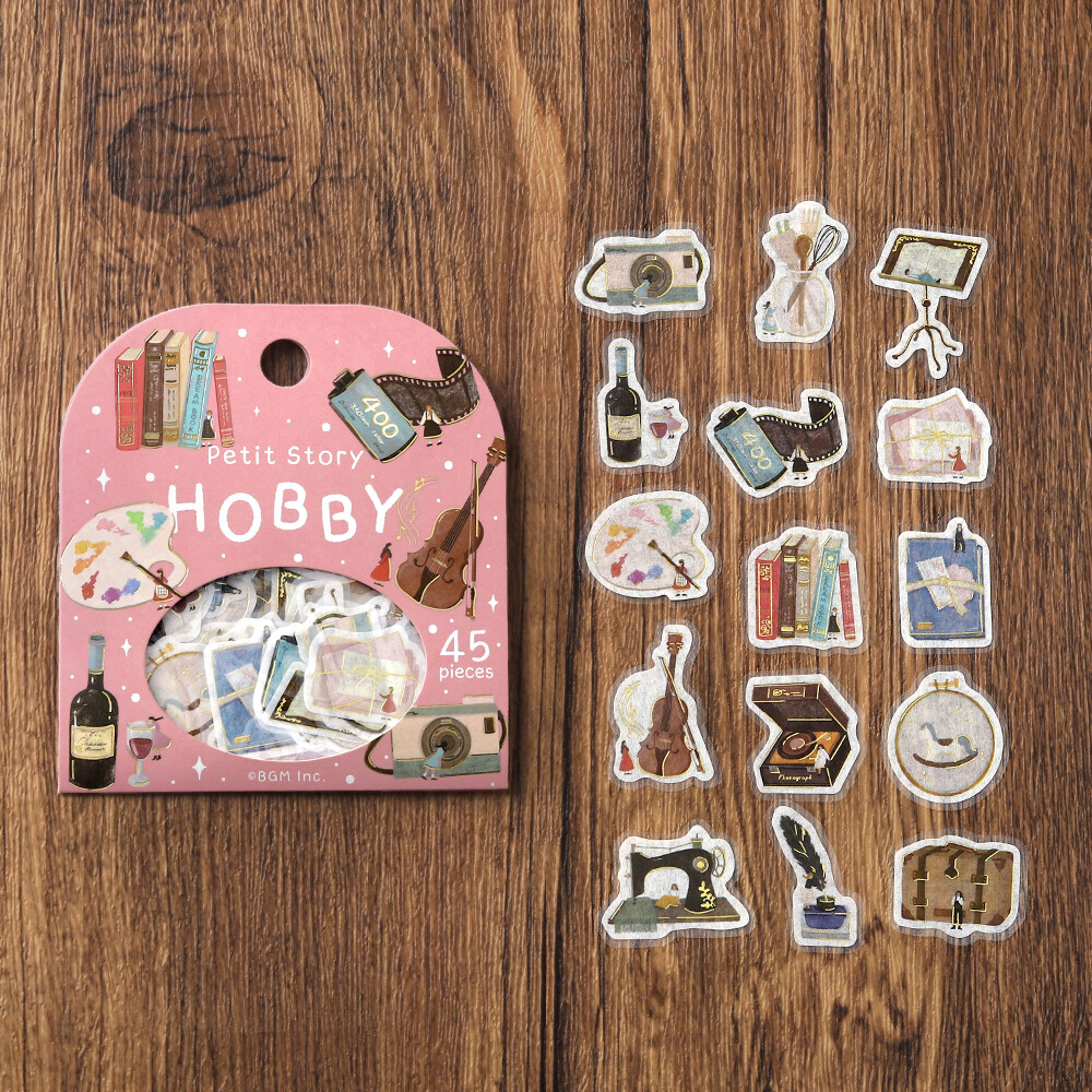 BGM Seal Flake Stickers Petit Story Hobby