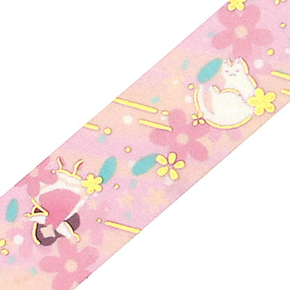 BGM Washi Tape Tale of Flowers Pink