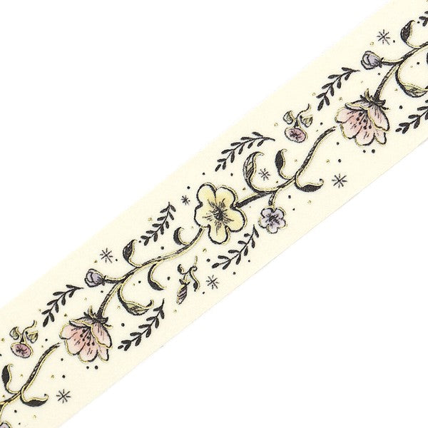 BGM Washi Tape Flower Sketch