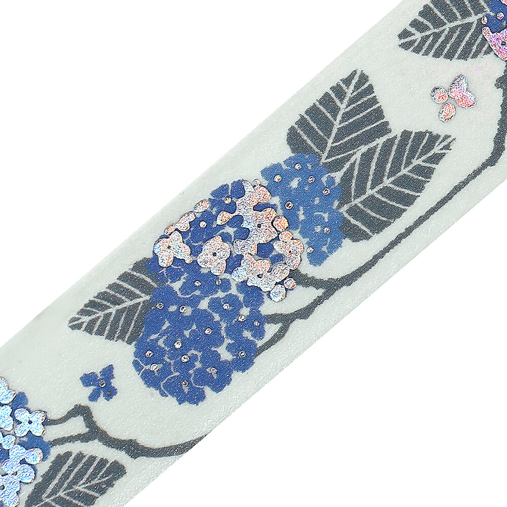 BGM Washi Tape Flowers and Leaves Hydrangea