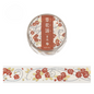 BGM Washi Tape Flowers and Leaves Rose
