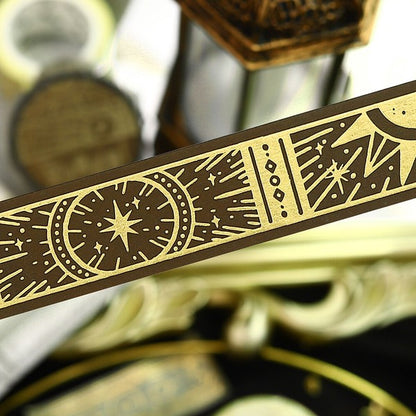 BGM Washi Tape Star Magic brown