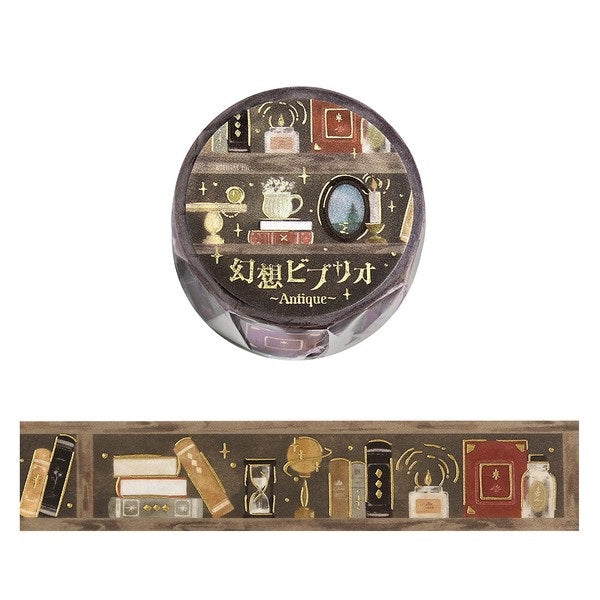 BGM Washi Tape Library Antique