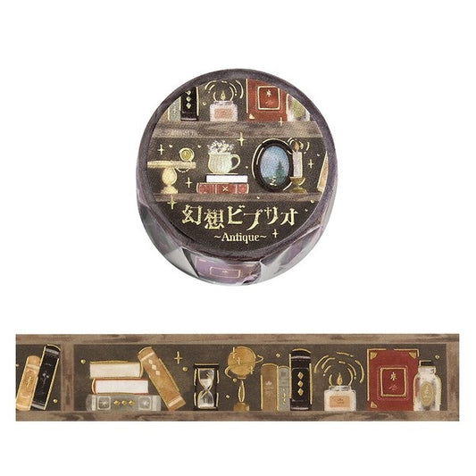 BGM Washi Tape Library Antique