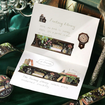 BGM Washi Tape Library Botanical