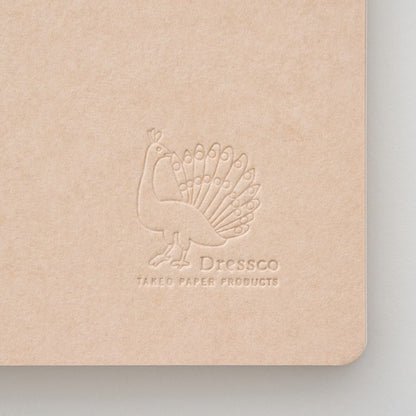 Dressco Three diamonds notebook Beige