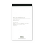 Bullet paper No.5 Slight White refill