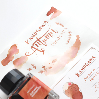 Forme. Penya Fountain pen ink Kamogawa Autumn Terracotta