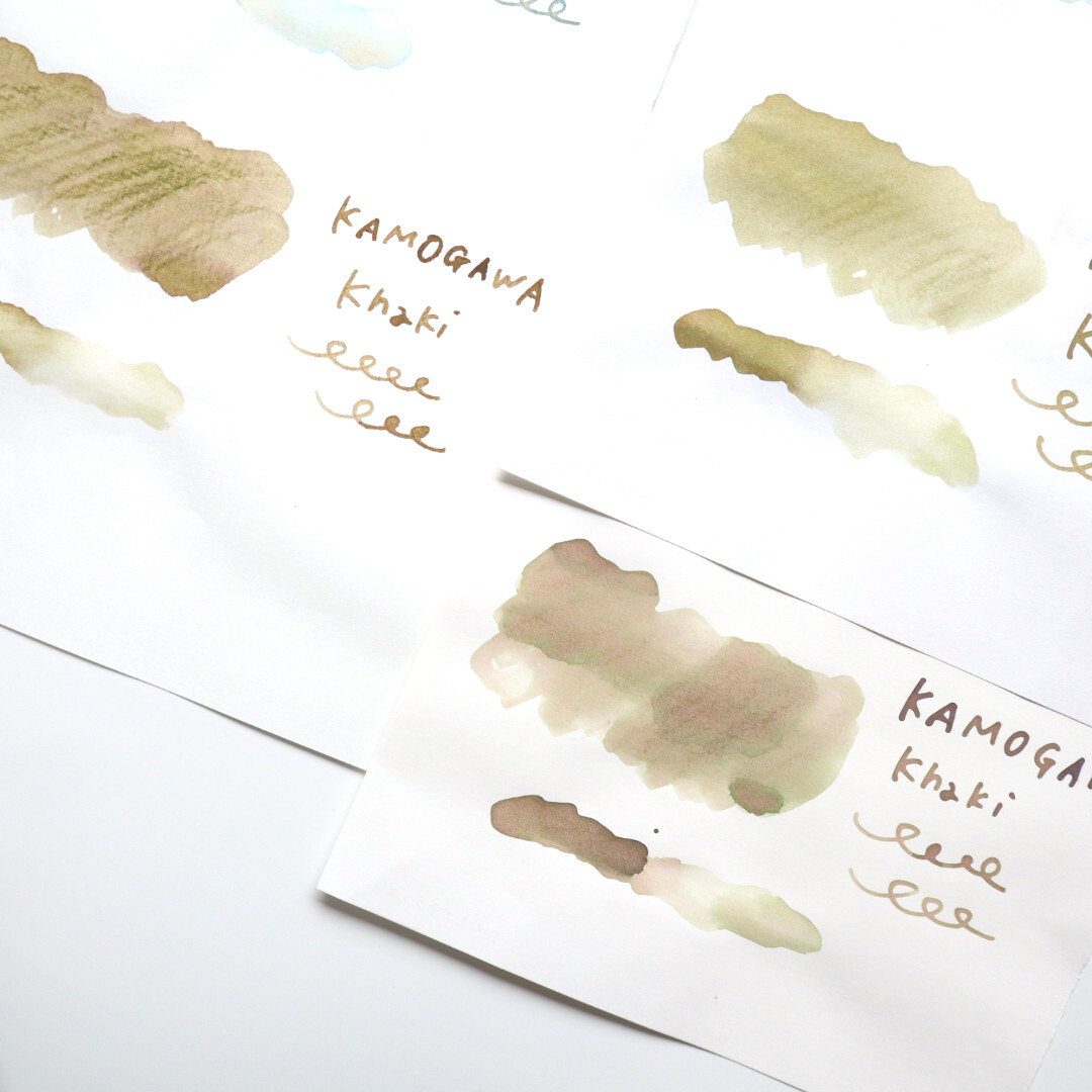 Forme. Penya Fountain pen ink Kamogawa Khaki