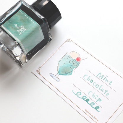 Forme. Penya Fountain pen ink Mint Chocolate Chip