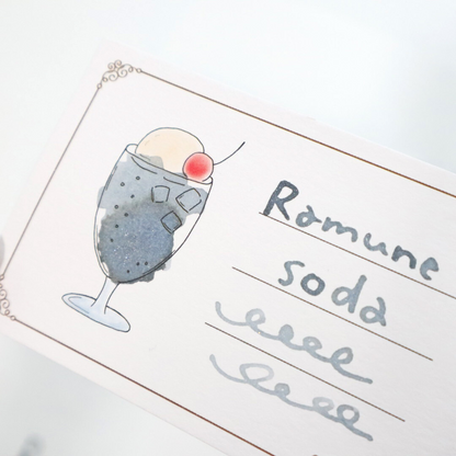 Forme. Penya Fountain pen ink Ramune Soda (shimmer)