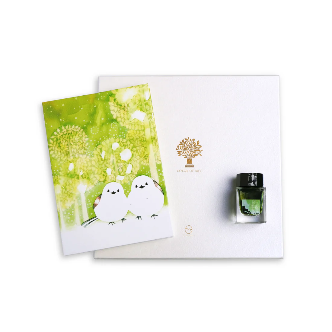 Sailor & Eggnworks Notebook And Ink set Golden Slumber