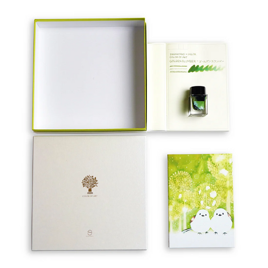 Sailor & Eggnworks Notebook And Ink set Golden Slumber