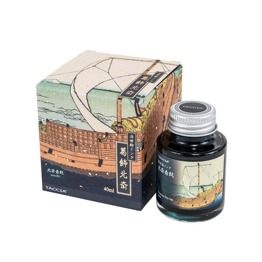 Taccia Nakabayashi Ukiyo-e Hokusai Aonibi