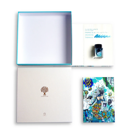 Sailor & Eggnworks Notebook And Ink set I am not a sheep of Panurge