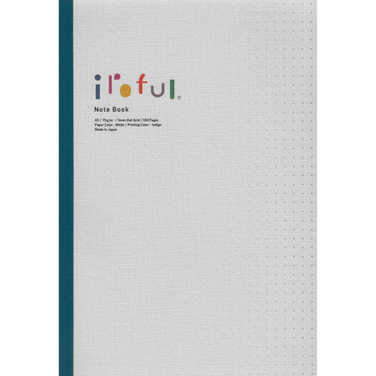 Iroful A5 Notebook Dotted Grid 5mm 160 pages
